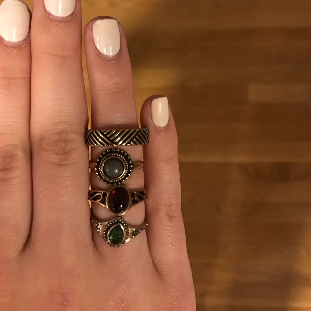 four ring set (bundle)